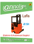 Preview: Lafis Elektro Stapler/Schubmaststapler 2,5 To. Bild- Bedienungsanleitung & Wartungsanweisungen & Bild- Ersatzteilliste & Explosionszeichnungen - annoligno 736